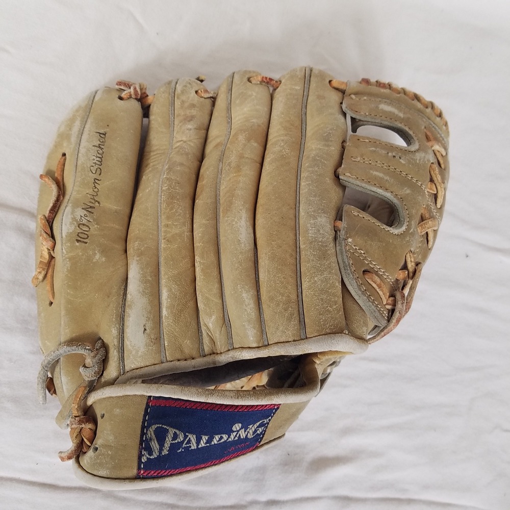Spalding Baseball Glove Rico Petrocelli Signature Tan Split Action Web Japan